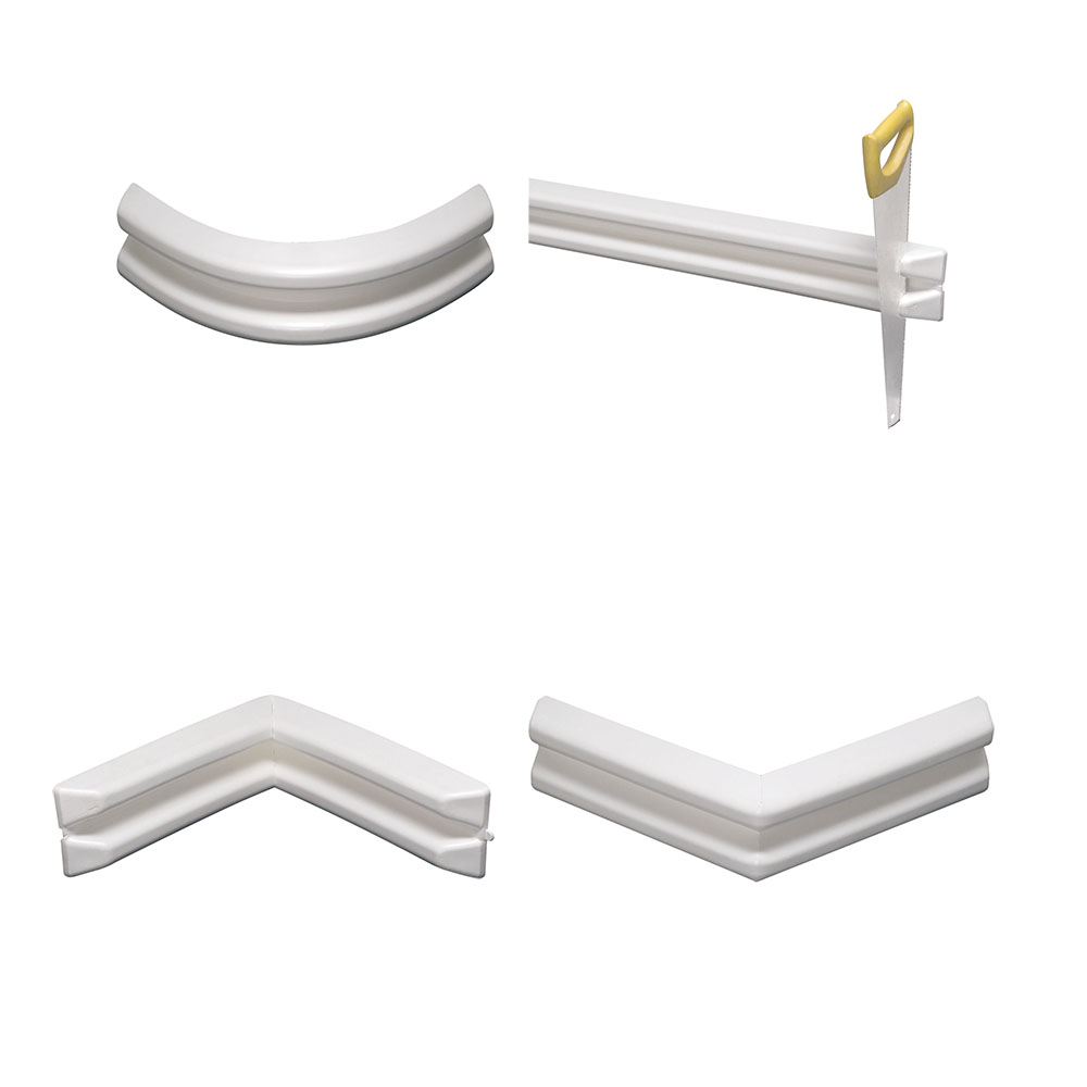 Polyform stootrand MF 5 stootrand-fenderlist-beschermrand-polyform-boot-harbour-steiger-aanbrengen