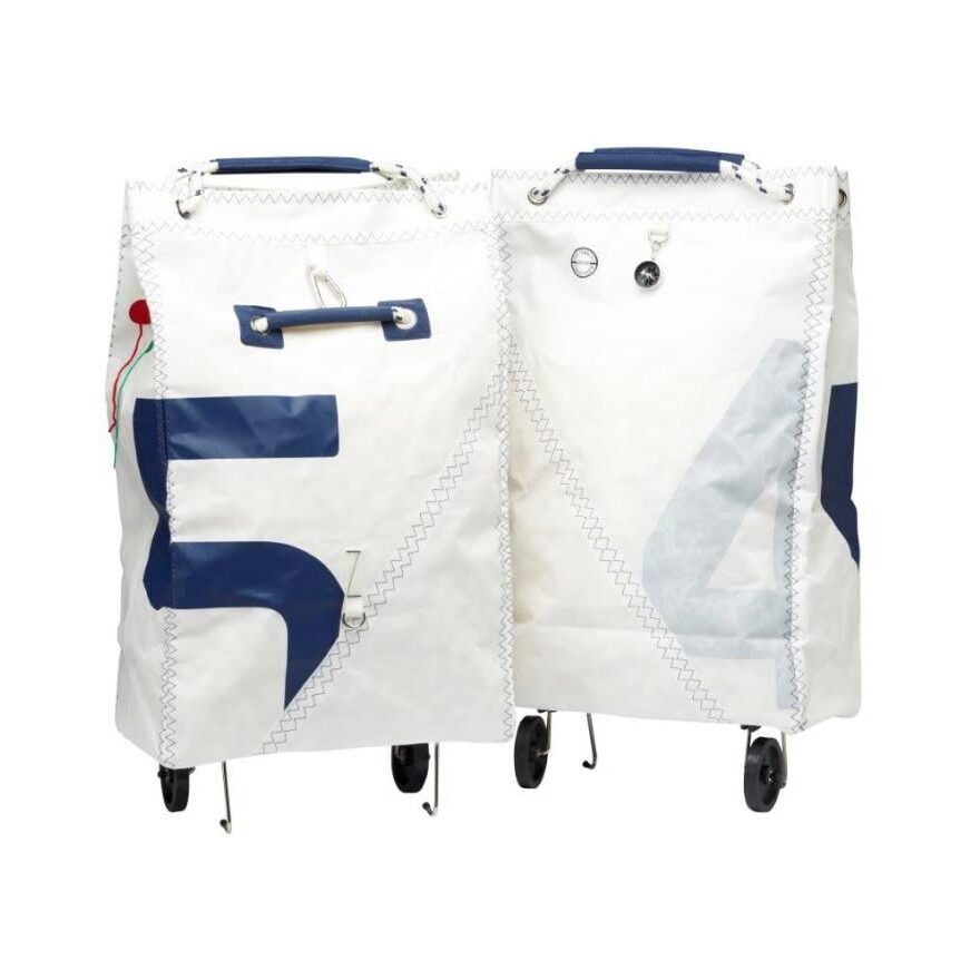 Opvouwbare boodschappentas zeildoek 1 opvouwbare-boodschappentas-op-wielen-watersportdirect