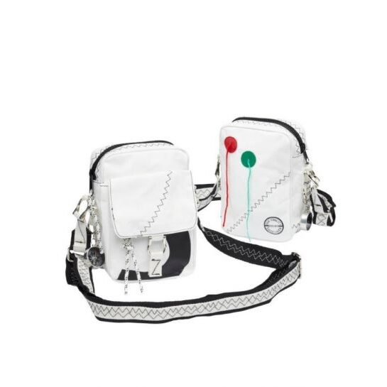 Schoudertas van zeildoek 1 Schoudertas van zeildoek